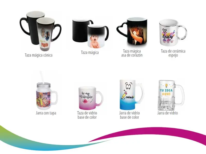 Tazas sublimadas corporativas y publicitarias