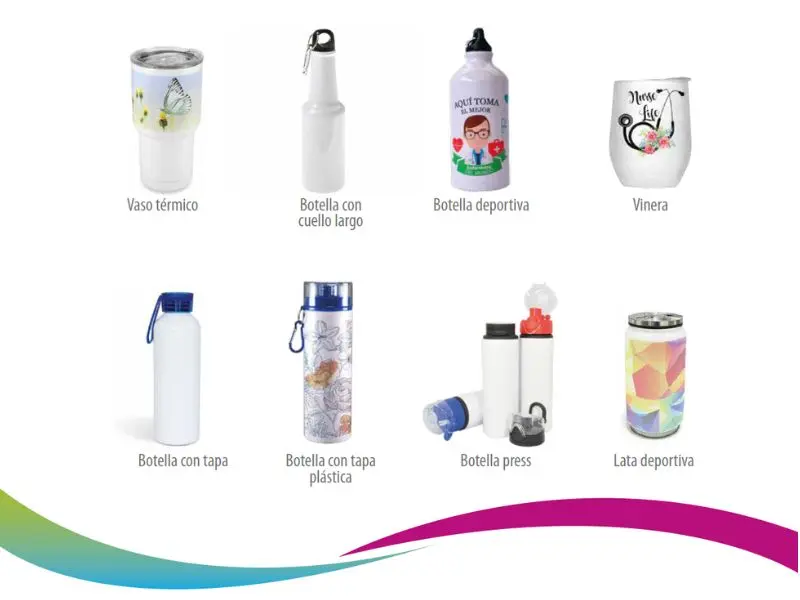 Termos de acero y botellas deportivas promocionales